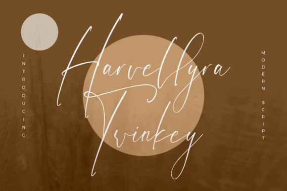 Harvellyra Twinkey Font - Featured Image