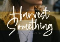 Harvest Something Font - Featured Image