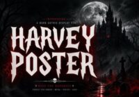 Harvey Poster Font - Featured Image