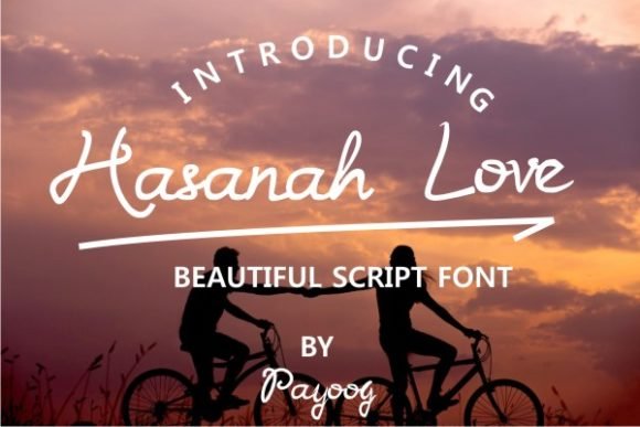 Hasanah Love Font - Featured Image