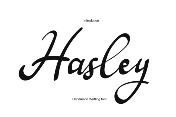 Hasley Font - Featured Image