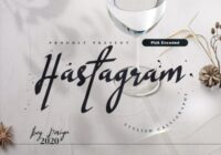 Hastagram Font - Featured Image