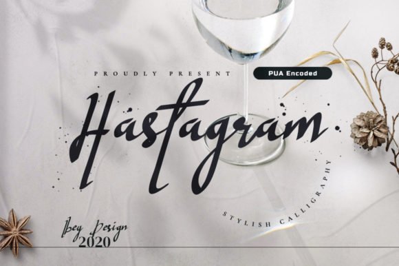Hastagram Font - Featured Image