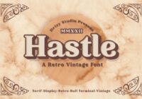 Hastle Font - Featured Image
