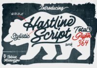 Hastline Font - Featured Image