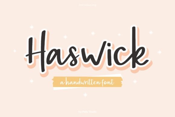 Haswick Font - Featured Image