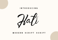 Hati Font - Featured Image