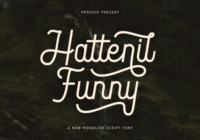 Hattenil Funny Font - Featured Image
