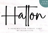 Hatton Font - Featured Image