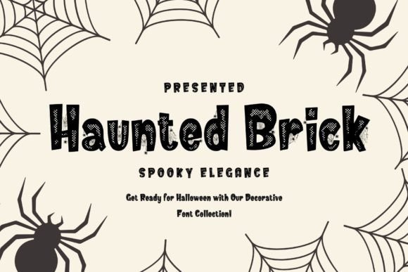 Haunted Brick Font - Featured Image