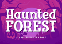 Haunted Forest Font - Featured Image