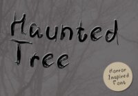 Haunted Tree Font - Featured Image