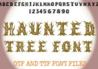Haunted Trees Font - Featured Image