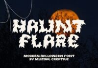 Hauntflare Font - Featured Image