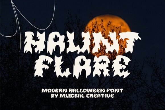 Hauntflare Font - Featured Image