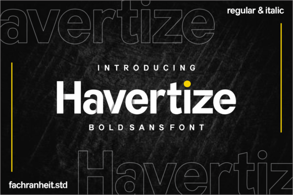 Havertize Font - Featured Image