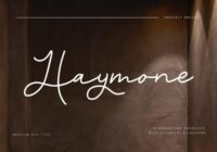Haymone Font - Featured Image