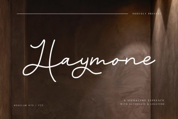 Haymone Font - Featured Image