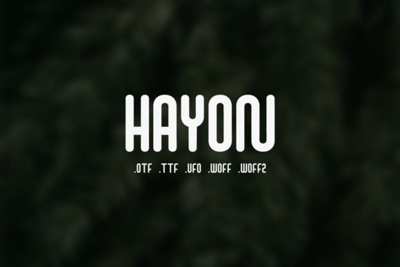 Hayon Font - Featured Image