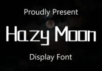 Hazy Moon Font - Featured Image