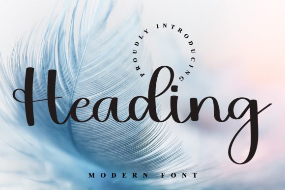 Heading Font - Featured Image