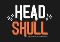Headskull Regular Font - Featured Image