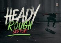 Heady Rough Font - Featured Image