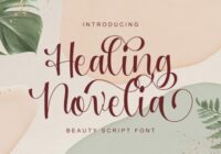 Healing Novelia Font - Featured Image