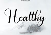 Healthy Font - Featured Image