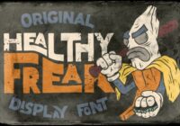 Healthy Freak Font - Featured Image