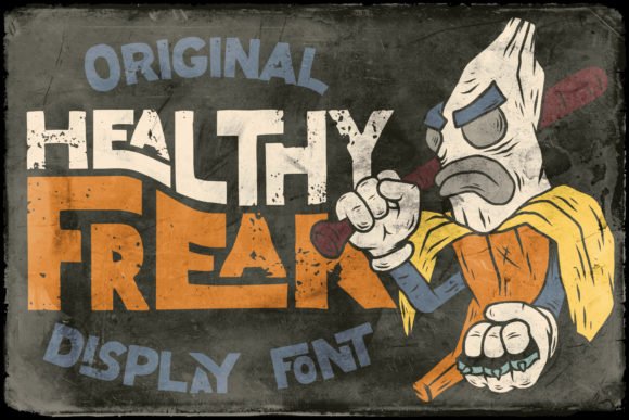 Healthy Freak Font - Featured Image
