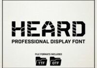Heard Font - Featured Image