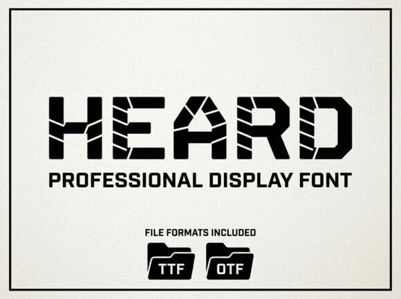 Heard Font - Featured Image