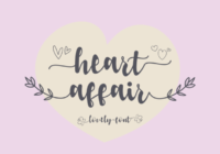 Heart Affair Font - Featured Image