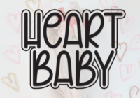 Heart Baby Font - Featured Image