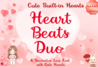 Heart Beat Duo Font - Featured Image
