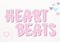 Heart Beats Font - Featured Image