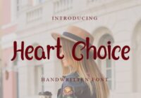 Heart Choice Font - Featured Image