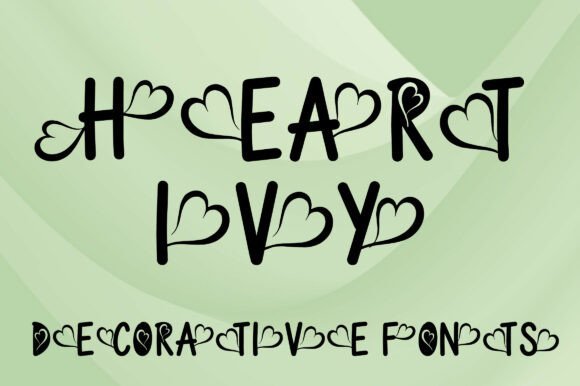 Heart Ivy Font - Featured Image