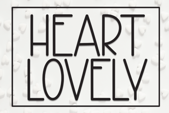 Heart Lovely Font - Featured Image