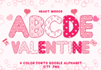 Heart Mirror Font - Featured Image