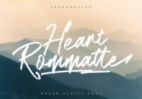 Heart Rommatte Font - Featured Image