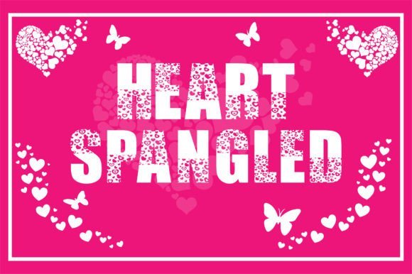 Heart Spangled Font - Featured Image