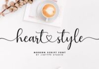 Heart Style Font - Featured Image