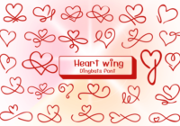 Heart Wing Font - Featured Image