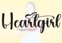 Heartgirl Font - Featured Image