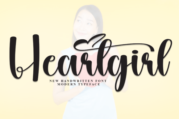 Heartgirl Font - Featured Image