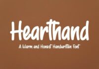 Hearthand Font - Featured Image