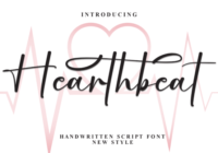 Hearthbeat Font - Featured Image