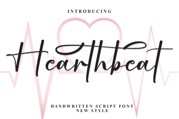 Hearthbeat Font - Featured Image